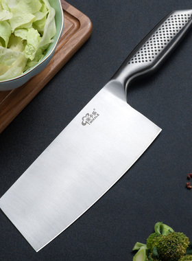 锋利切菜刀不锈钢厨房家用菜刀中西式切肉片切片菜刀蔬菜瓜果刀具