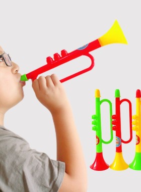 儿童小玩具可吹的小喇叭宝宝卡通塑料喇叭吹乐器小礼物玩具促销