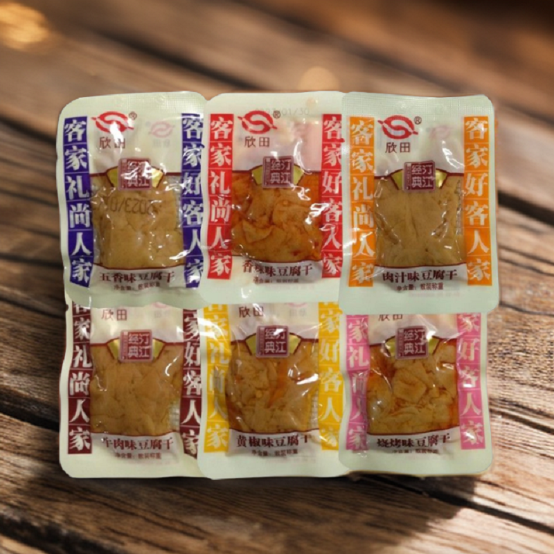 欣田豆腐干长汀龙岩福建特产独立小包装肉汁香辣休闲零食小吃包邮