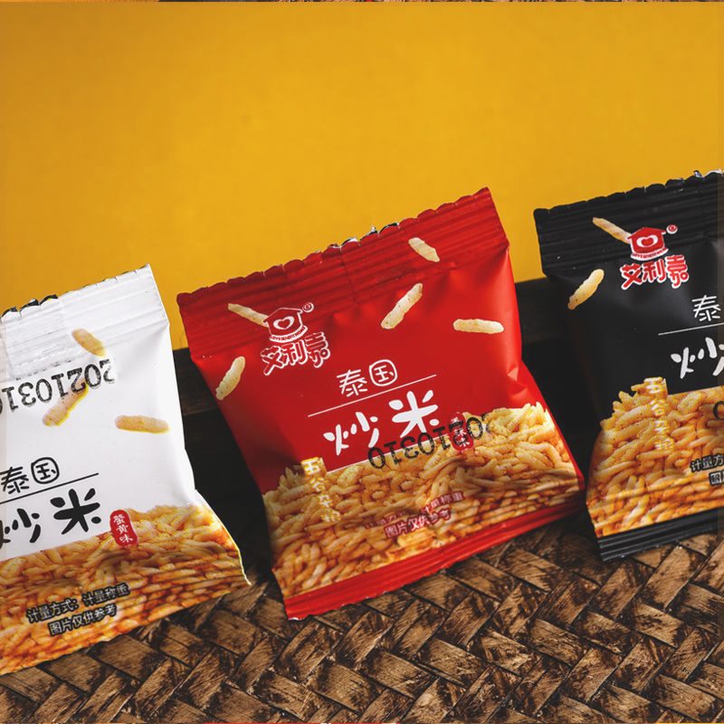【超值每包0.1起】精选泰国风味炒米休闲零食小包装膨化休闲食品