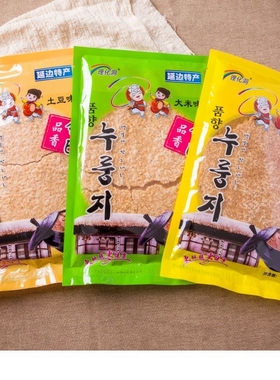 延边朝鲜族特产小米大米燕麦土豆地瓜韩国风味非油炸锅巴养胃佳