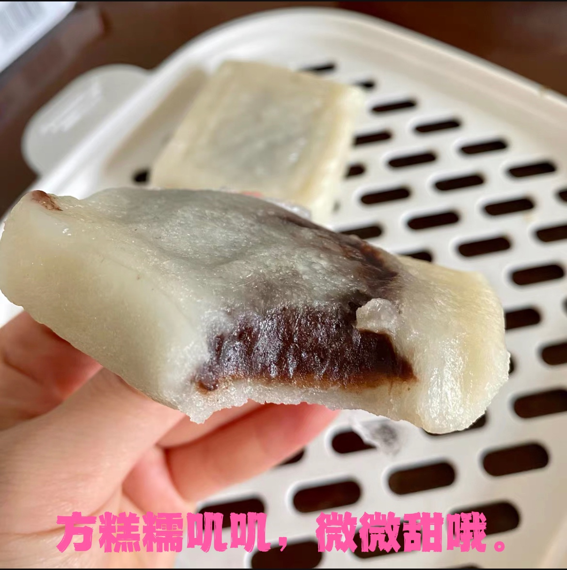 杭州方糕特产传统糕豆沙糕蒸米糕发糕早餐手工糯米糕点零食