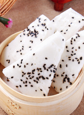 宁波酒酿米馒头 黑芝麻水塔糕 米糕 发糕 水塔糕 糖洋糕 传统糕点