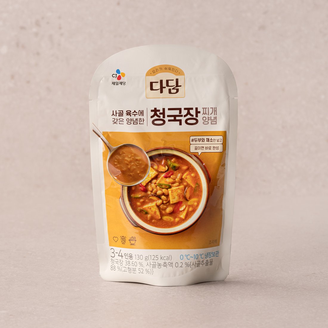白雪淸麴醬汤韩国进口大酱汤臭酱汤清曲酱速食韩餐调味品韩式料理