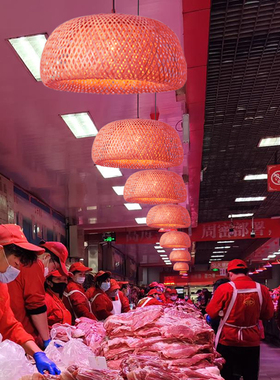 led聚光灯生鲜猪肉灯冷鲜肉海鲜灯卤菜熟食店餐饮超市卖场吊灯