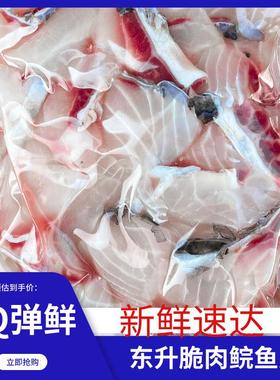 中山特产脆肉鲩鱼切鱼片鱼肉火锅新鲜冷冻生鲜脆皖鱼脆鱼盘装鱼片