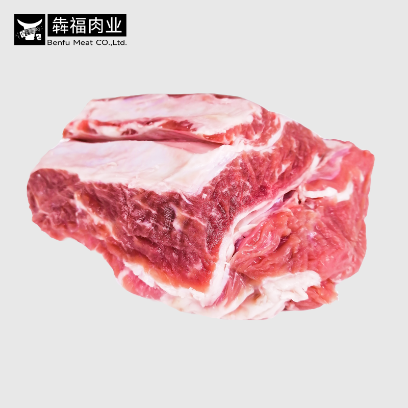 【犇福】牛肋条500g延边黄牛肉新鲜草饲肋排烤肉烧烤清真食材