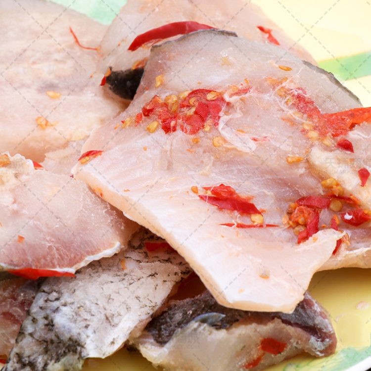 20斤/箱免浆鲢鱼块（约90片）食堂快餐食用冷冻水产生鲜食品批购