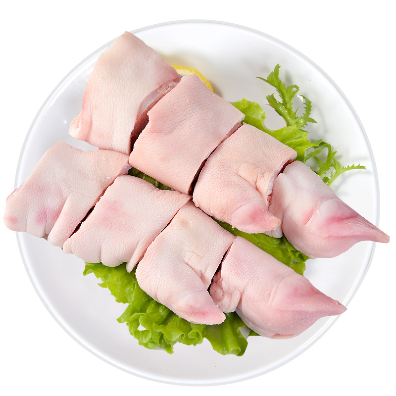 金锣4斤猪蹄块国产生鲜冷冻猪手猪蹄不含蹄筋