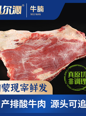科尔沁牛腩冷鲜清真牛肉3斤草原新鲜黄牛肉