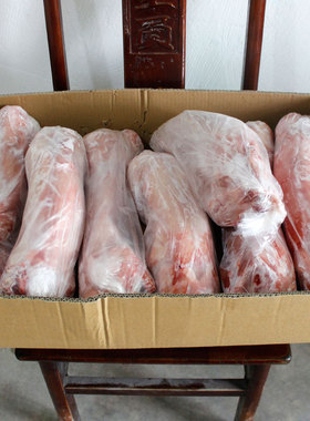 冻鲜兔肉商用生鲜整箱新鲜兔冷冻兔白条兔生肉兔兔头兔腿后腿