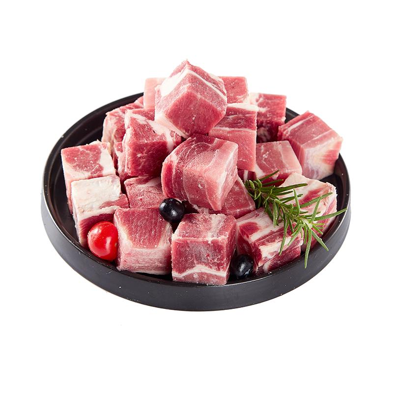 精道生鲜牛腩块冷冻鲜雪花牛腩肉中式牛肉炖煮健身火锅食材2000g
