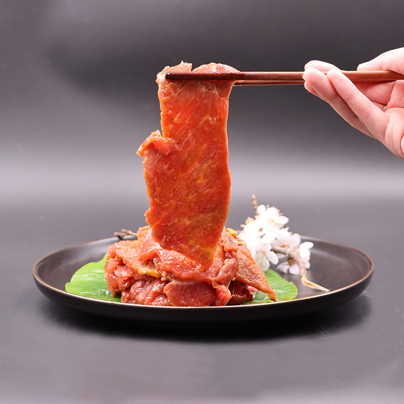 韩式烤牛肉300g生鲜牛肉拌肉齐齐哈尔韩式烤肉烧烤半成品食材商用