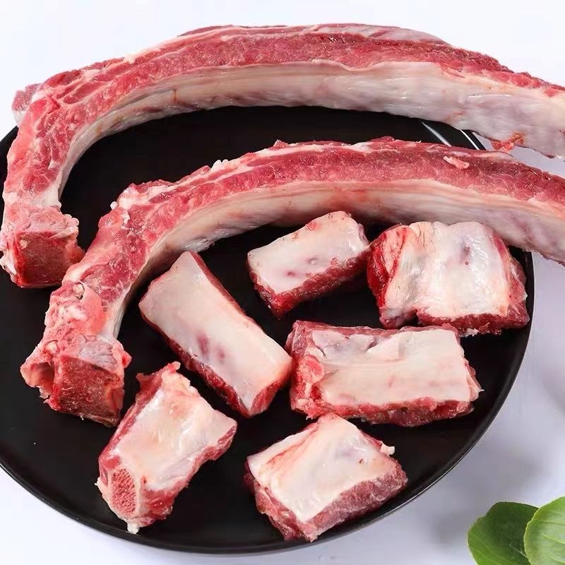 排骨猪肋排生鲜前排整根多肉猪小排新鲜冷冻红烧排骨食材包邮4斤