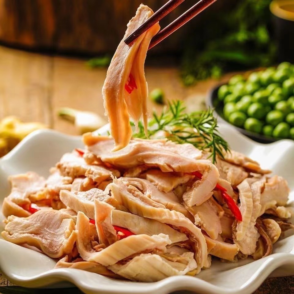 猪肚丝20斤生鲜新鲜火锅凉拌食堂真空猪肚头丝原切原味商用免洗