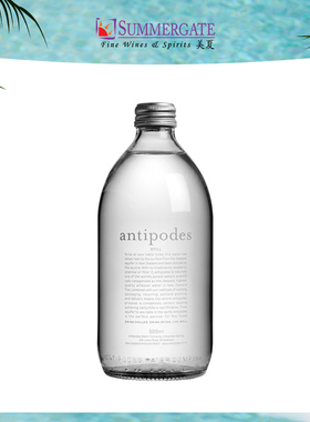 Antipodes寰彼极饮用天然矿泉水500ml*6瓶｜新西兰进口高端瓶装水