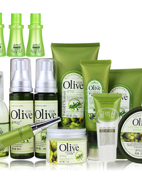 天天特价 韩伊橄榄Olive10件护肤品套装 女正品补水保湿学生水乳