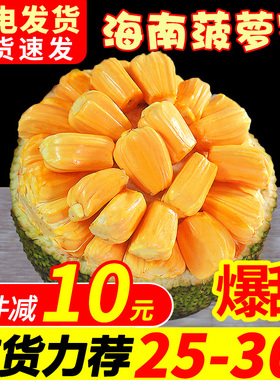 海南三亚菠萝蜜新鲜水果波罗蜜当季特产一整个20-40斤整箱包邮红