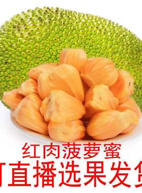 直播选果海南菠萝蜜新鲜水果包邮  红肉波罗蜜  30-40斤