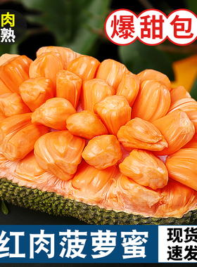 越南红肉菠萝蜜18斤应季新鲜水果一整个树上熟红心波罗蜜整箱包邮