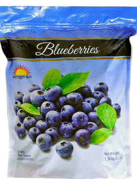 MM超市智利进口冷冻蓝莓1.36kg草莓水果皮薄籽小果酸甜樱桃发冷链