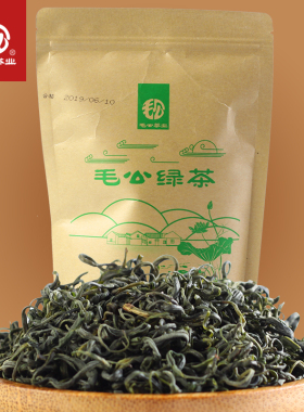 韶山毛公绿茶2024年新茶特级茶叶自己喝绿茶散装250克浓香型特产