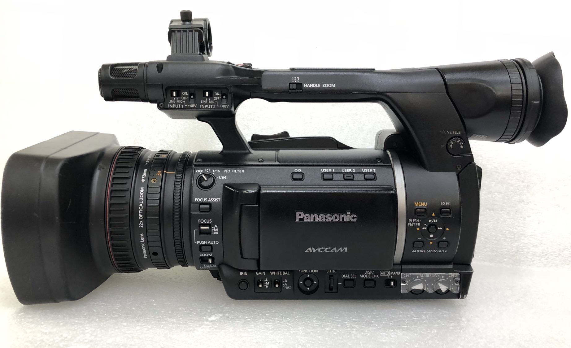 95新Panasonic/松下 AG-AC130MC 高清摄像卡机 婚庆直播 抖音出租
