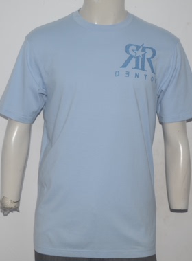 R+R男装短袖圆领T恤衫 时尚个性提花t恤 夏潮牌舒适阔版上衣半袖