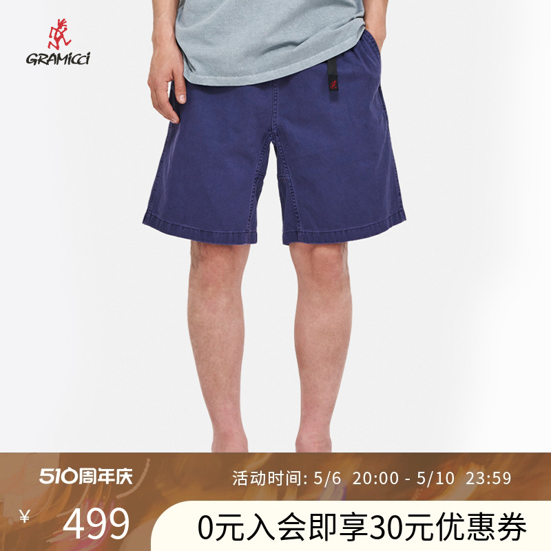 GRAMICCI小野人 24春夏新品男士G-short裤子短裤滑板裤G4SM-P123