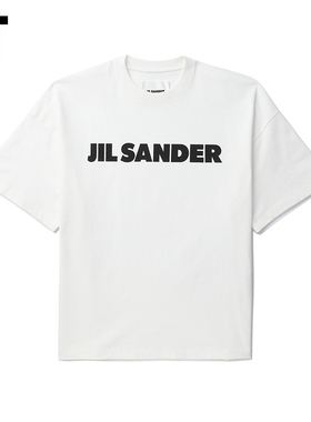 IT JIL SANDER男装宽松短袖T恤新款简洁时尚logo印花半袖C0001NL