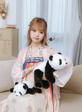 熊猫王子正版五月龄萌兰熊猫玩偶公仔儿童礼物成都纪念品毛绒玩具