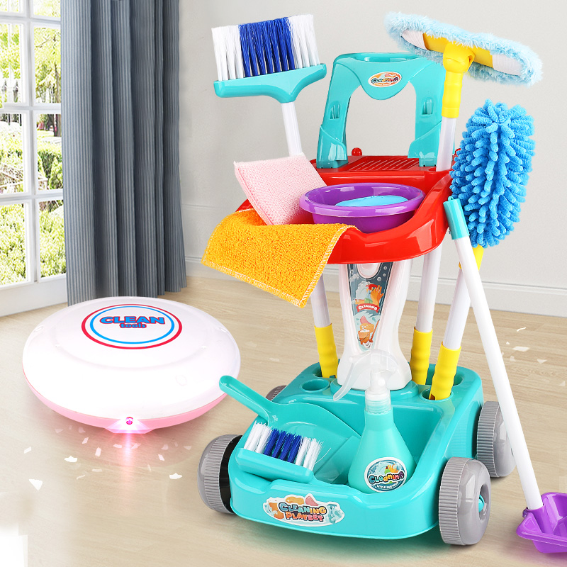 六一儿童节礼物扫地玩具把簸箕组合套装过家家打扫清洁宝宝男女孩