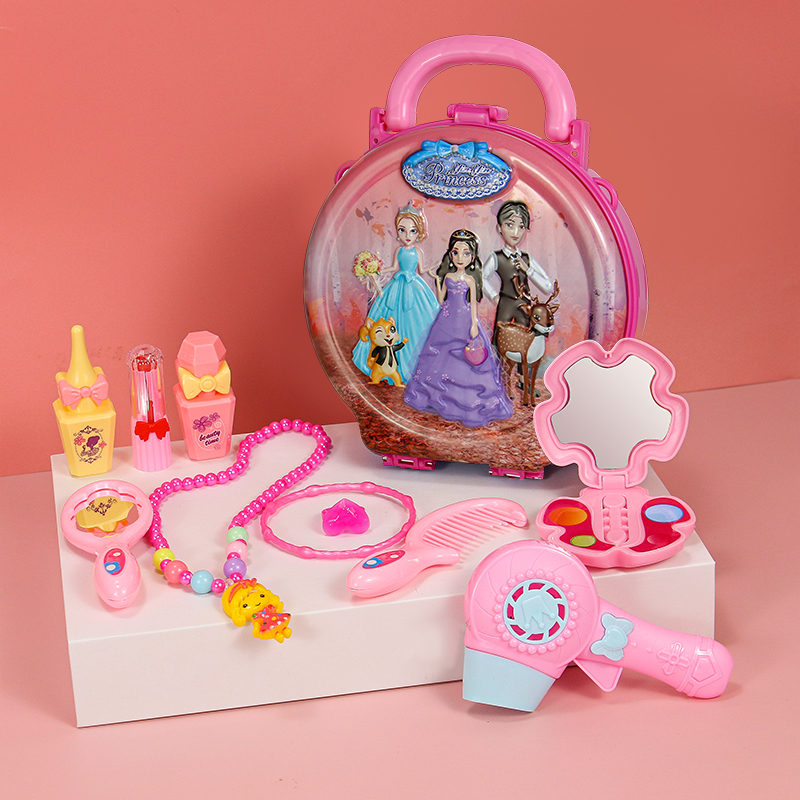 过家家儿童化妆品玩具套装女孩女童生日礼物小公主玩具益智5梳妆6
