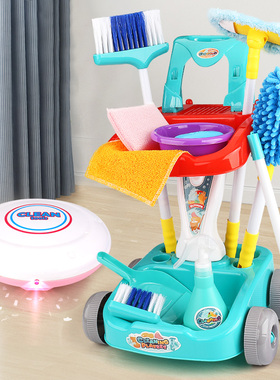 儿童扫地玩具扫把簸箕组合套装仿真小孩过家家打扫清洁宝宝男女孩