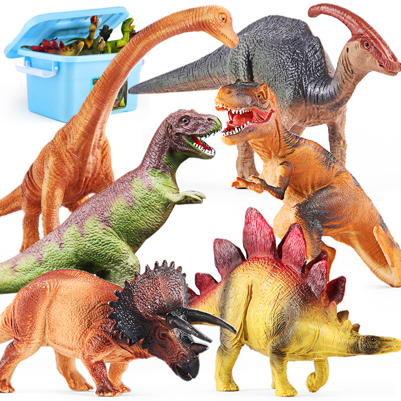 儿童恐龙玩具套装仿真动物小恐龙霸王龙模型小孩子男孩小玩具5岁3