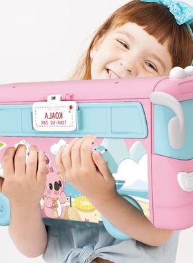 儿童新款网红爆款小女孩子过家家房屋车巴士公主玩具宝宝生日礼物