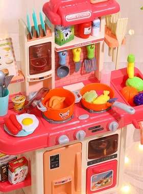 厨房玩具仿真厨具做煮饭套装过家家女童宝宝5岁8儿童2024新出女孩
