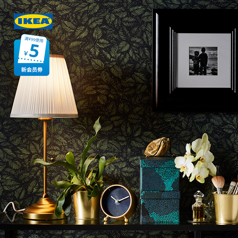IKEA宜家奥思迪复古卧室台灯床头灯拉绳式轻奢高级感装饰氛围灯