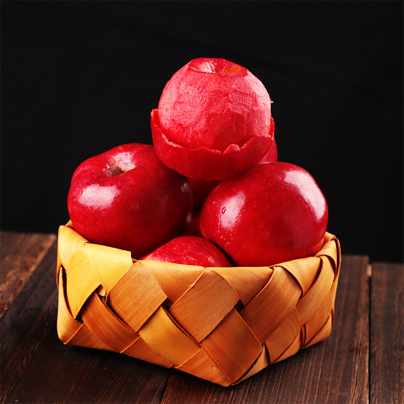 新疆阿克苏红心红肉苹果冰糖心新鲜水果应季整箱礼盒装红色挚LJBR