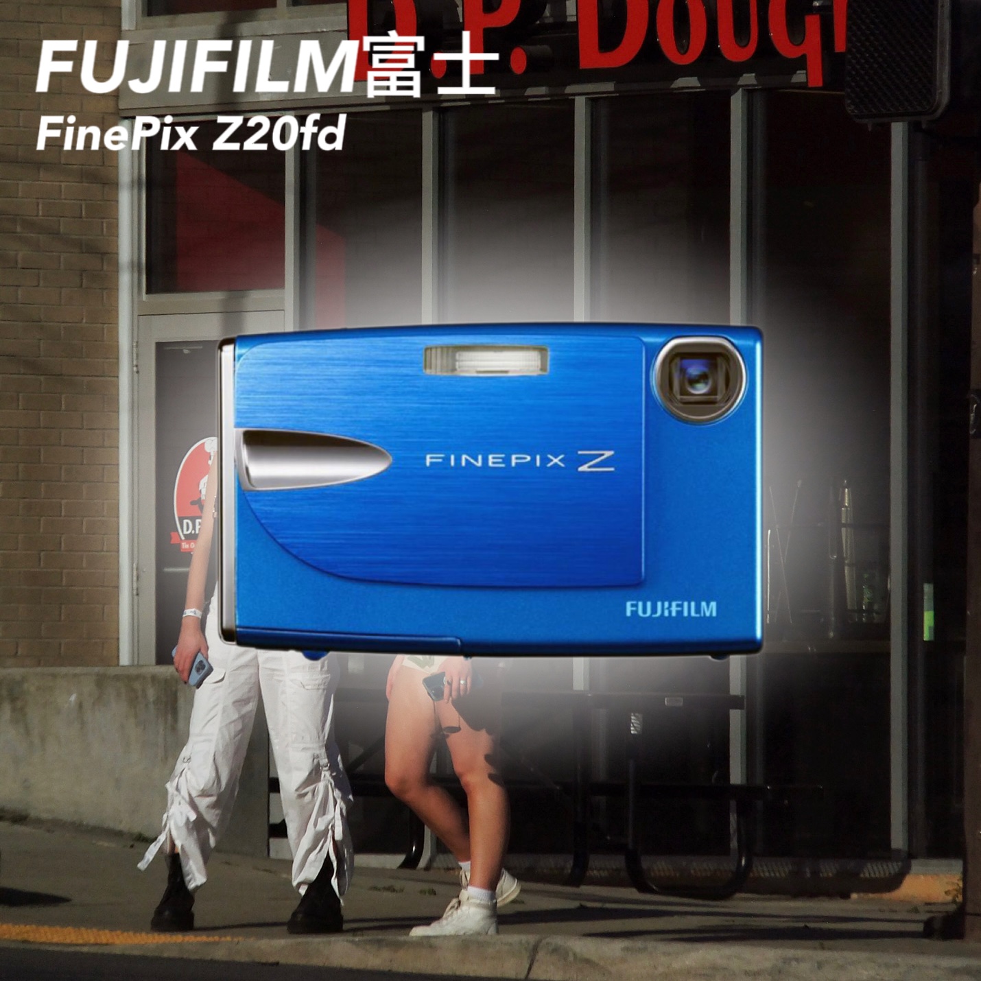 正品Fujifilm富士FinePix Z20fd复古CCD卡片数码相机风景人像冷白