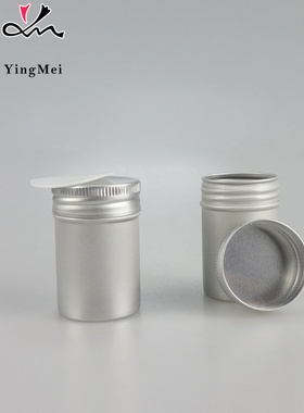 6个30g金属小高罐便携35*53数码相机胶卷包装罐小罐螺纹铝罐圆形