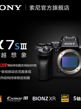 Sony/索尼 Alpha 7S III 全画幅微单数码相机 (ILCE-7SM3/A7SM3）