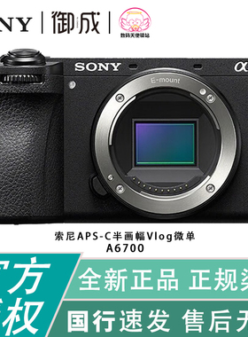 索尼（SONY）Alpha 6700 新一代APS-C微单 Vlog视频A6700数码相机