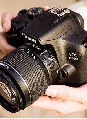 Canon/佳能 EOS 1500D套机(18-55mm) 入门级高清数码家用单反相机