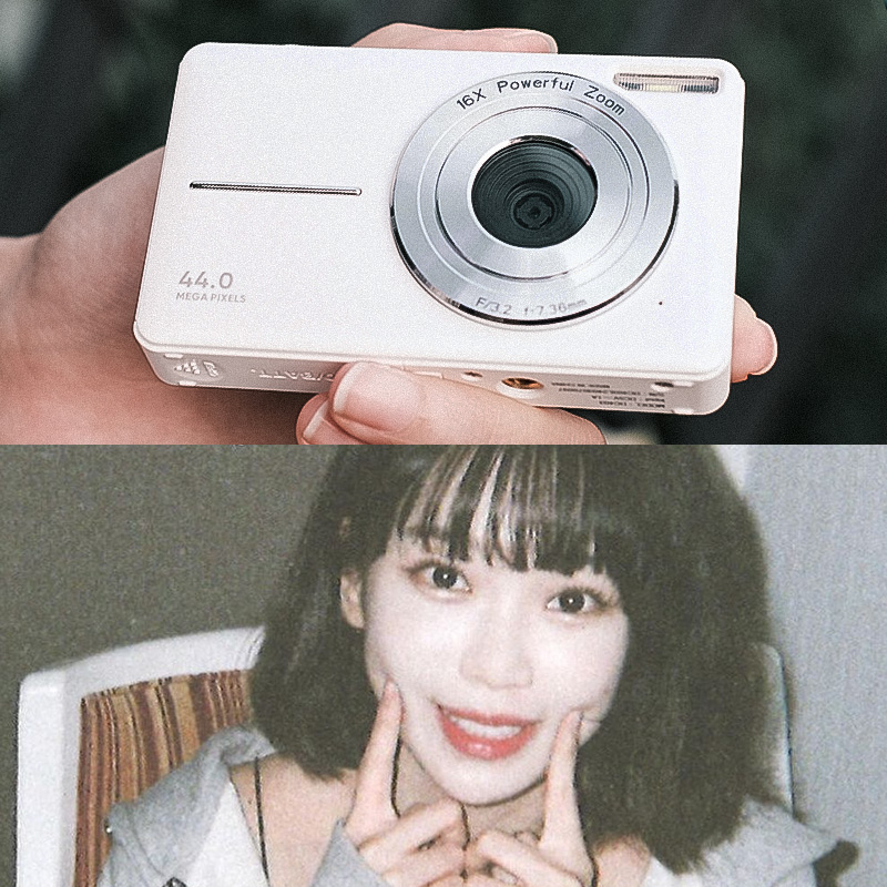CCD数码照相机学生党高清旅游拍照小型单反复古入门女生卡片相机
