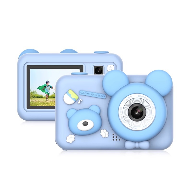儿相机玩具拍拍立童得彩色小型迷你机可照可打印高相清数码D2送礼