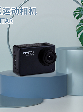 美国VIVITAR917运动相机高清4K头盔骑行CCD复古数码相机CCD摄像机