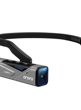 Ordro/欧达 EP7头戴式摄像机云台防抖户外骑行运动相机4K高清数码