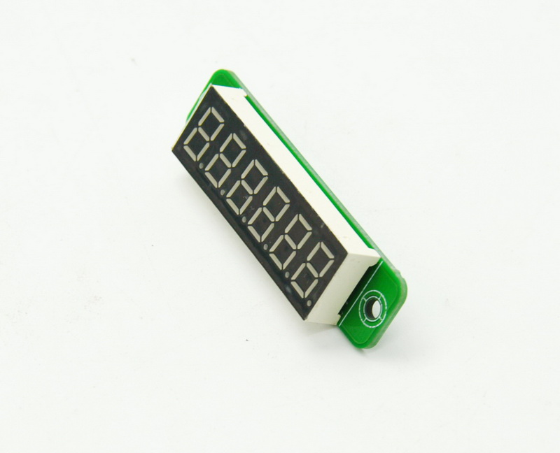 GYJ-0249 0.36寸六位数码管显示外接转换板 数码管固定 带安装孔