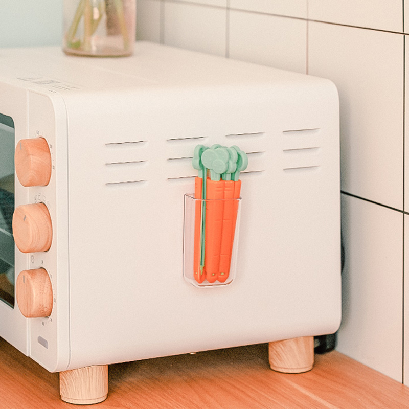 冰箱贴封口夹胡萝卜厨房用品密封夹食品神器夹子可爱食品袋零食小